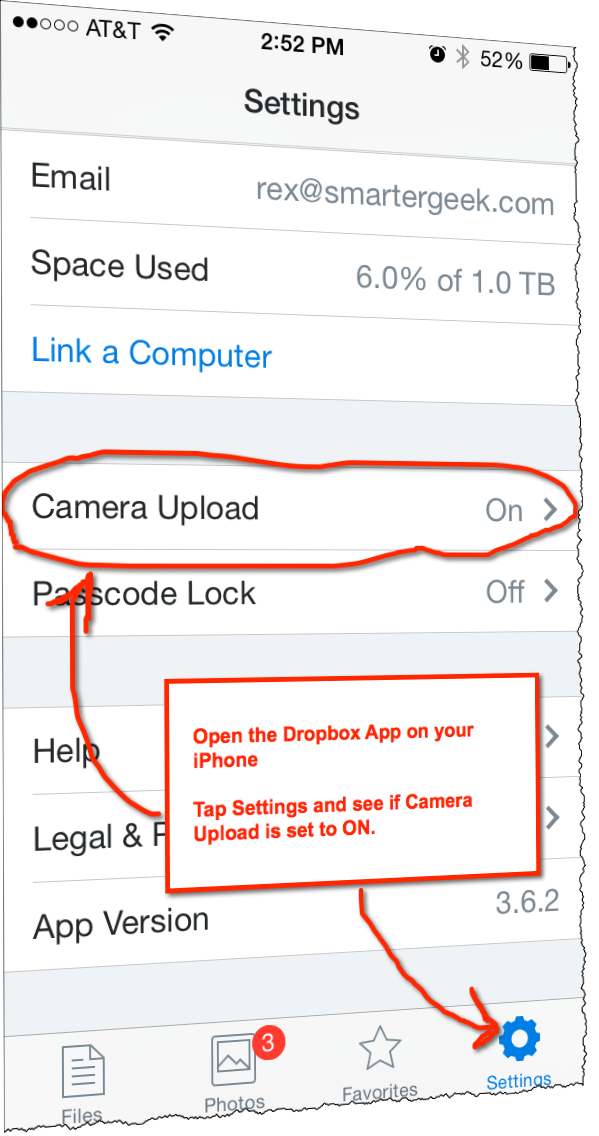 how to save text messages from iphone to dropbox